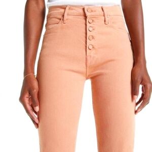 MOTHER The Pixie Dazzler Sneak, Play Date Jeans, Toasted Nut, Size 29